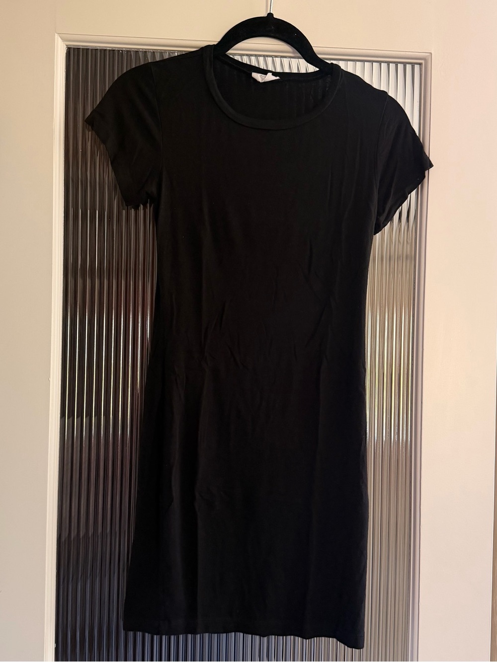 Clyque Short-Sleeve T-Shirt Minu Dress, Black, Small